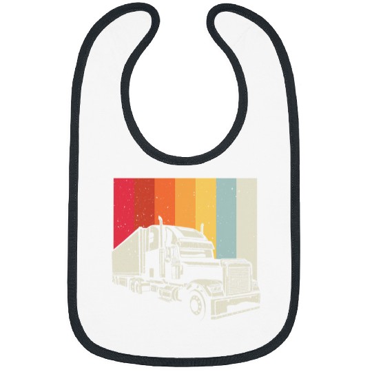 Truck driver trucker men truck gift forwarding company Bibs