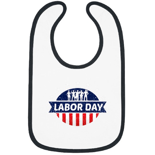 Union Worker Labor Day 3 Bibs