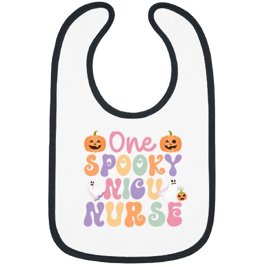 One Spooky NICU nurses Halloween Neonatal Intensive Care Unit Bibs