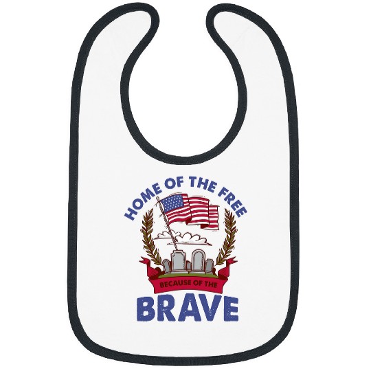 Patriot Pride American freesdom Chronicles Memorial Day Bibs