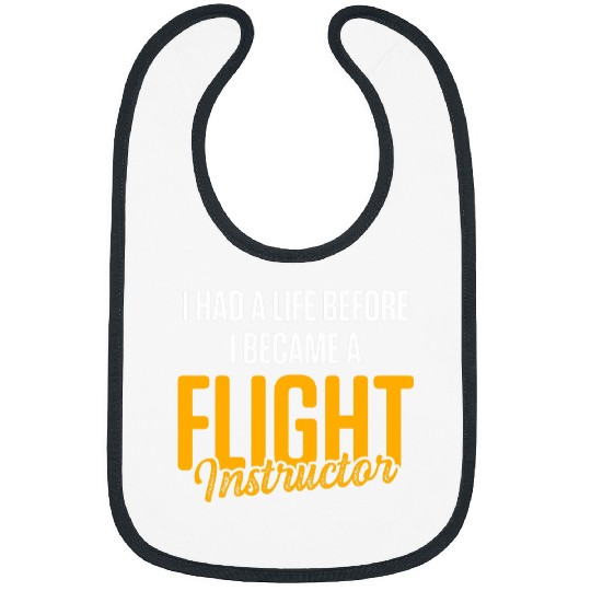 Flight Instructor Pilot Aviation Trainer 38 Bibs