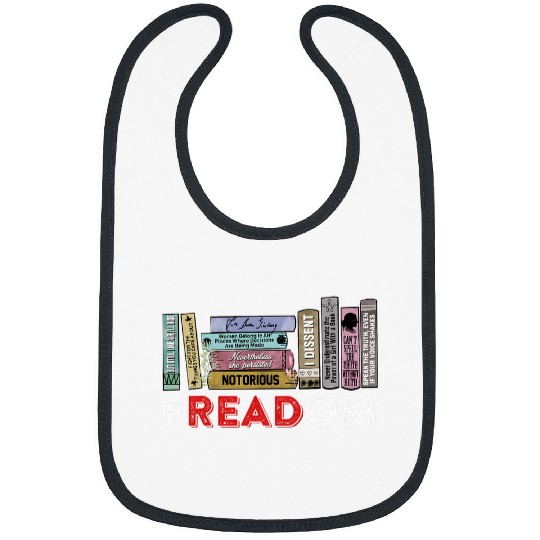 Freadom freesdom Read Book Ruth Bader Ginsburg Bibs