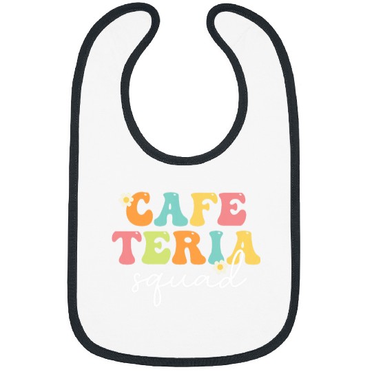 Cafeteria Squad Groovy Lunch Ladies Rock Lunchroom Worker Bibs