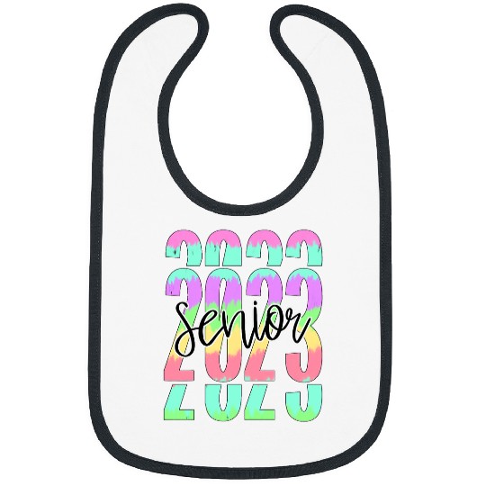 Senior class of high school graduation graduate women Bibs
