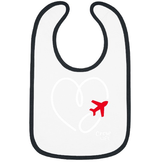Flight Attendant Pilot Life Travel Crew Stewardess Layovers Bibs