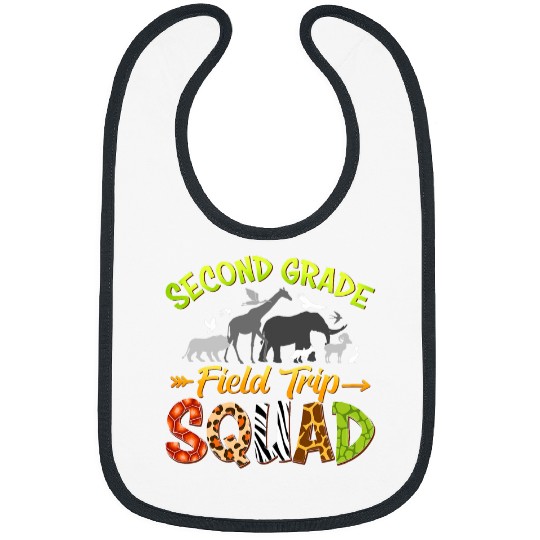 Second Grade Team Zoo Field Trip Squad 2nd Grade Student Bibs