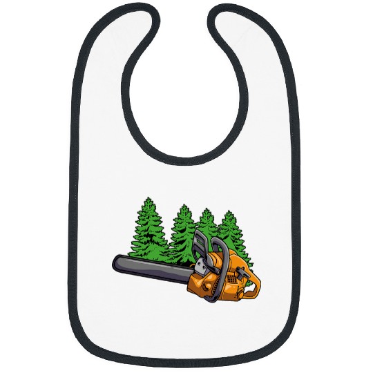 Lumberjack Forester Woodworker Chainsaw Lumber 1 Bibs