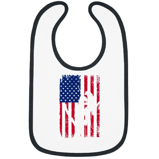 Patriotic Arborist Tree Surgeon Lumberjack Wood Forest 1 Bibs