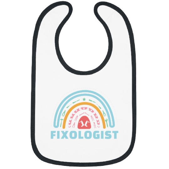 Fixologist Funny Handyman Humor For A Repairman Fixer Lover Bibs