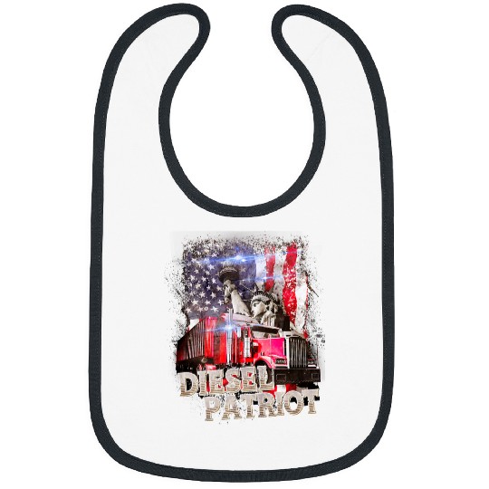 Trucker Men Women Road Lorry Big Rig Trucking Truckin 8 Bibs