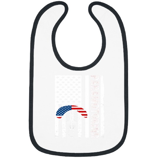 USA Flag American Paramotor Pilot Paramotoring Bibs