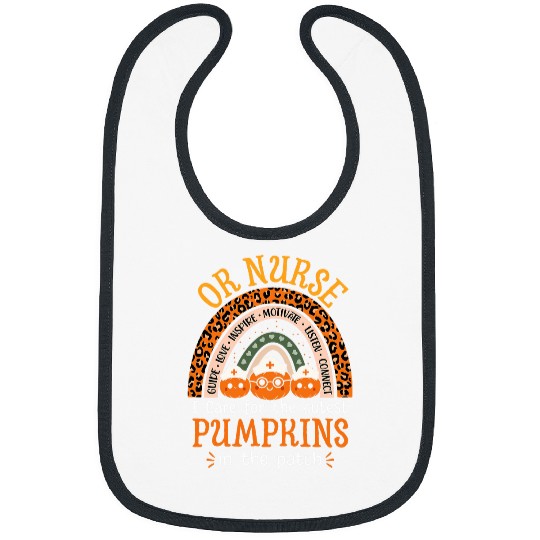 OR nurses Rainbow Halloween Operating Room nurses 1 Bibs
