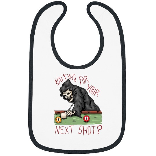 Funny Billiard Pool Player Billiards 1 Bibs