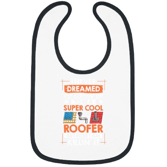 Roofing Repair Roofer Contractor Worker Roof Installer 5 Bibs