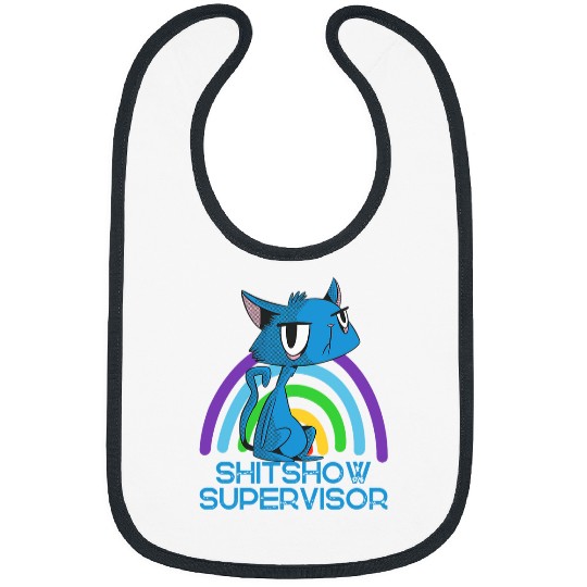 SHITSHOW SUPERVISOR FUNNY WORK PLACE BOSS Bibs