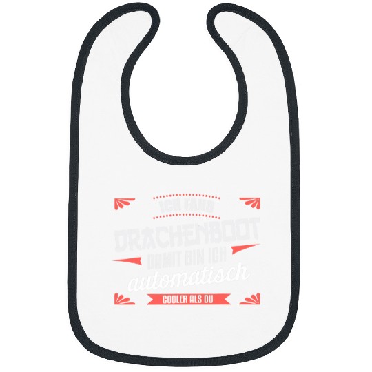 Cool Dragon Boat Paddler Dragon Boat Driver Saying Bibs