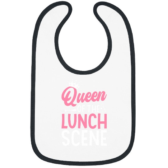 Cafeteria Worker Queen Queen Of The Lunch Scene Bibs
