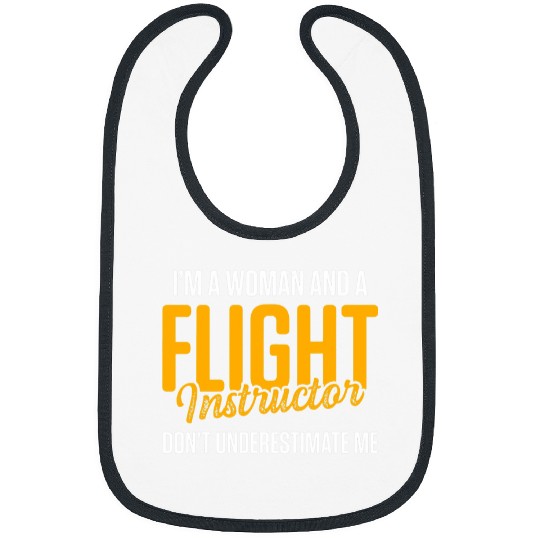Flight Instructor Pilot Aviation Trainer Bibs