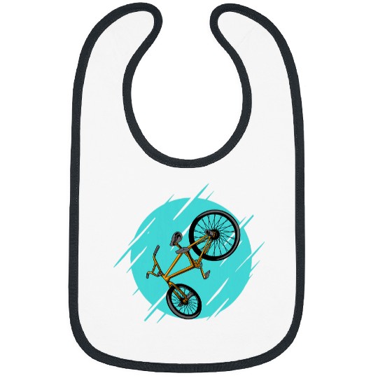 BMX Biker Gift Bicycle Bike Cyclist Extreme Sports 4 Bibs