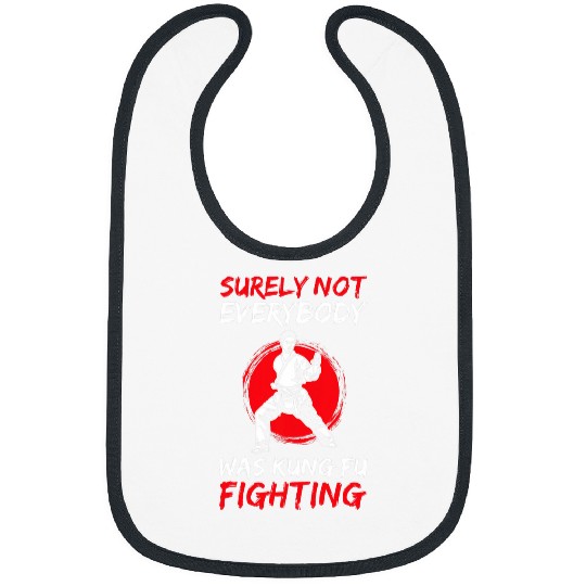 Surely not everybody was Kung Fu Fighting for Karate Fan Bibs