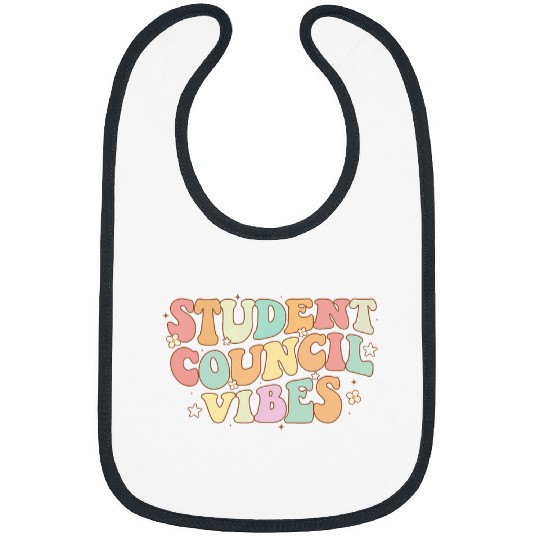 Groovy Student Council Vibes School Student Council Bibs
