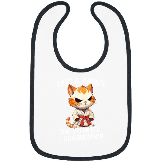 Cats And Karate The Ultimate Combination 1 Bibs