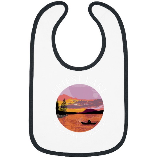 Priest Lake Sharkand Unsalted Kayaking Sayings Kayak Bibs