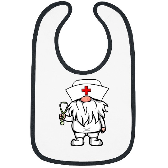 medicals Health Care Nursing Gnome nurses Bibs