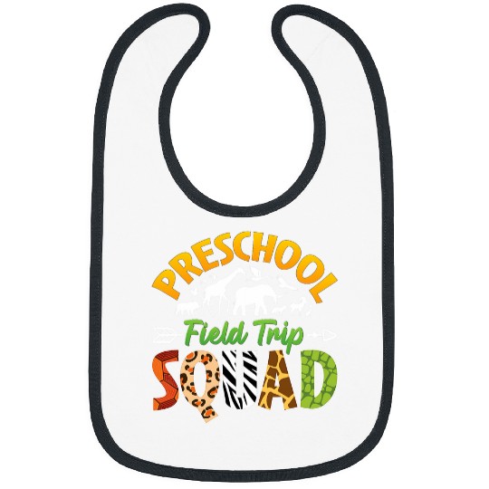 Preschool Zoo Field Trip Squad Matching Teacher Students Bibs