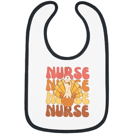 nurses thanksgiving turkey friendsgiving fall autumn Bibs