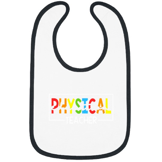 Physical Education Teaching Lover PE Teacher Back To School Bibs