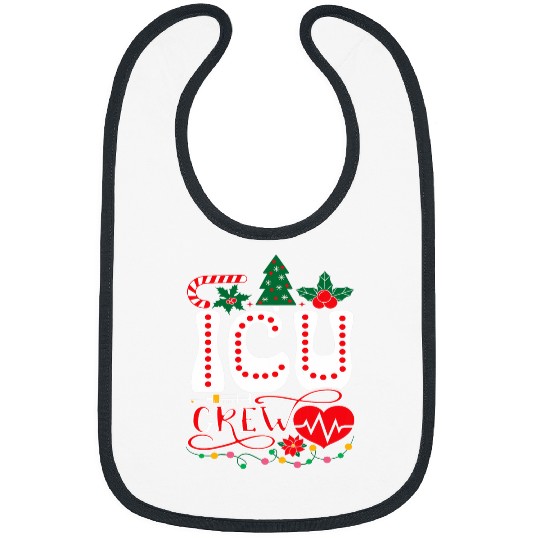ICU nurses Crew Christmas Intensive Care Unit Nursing Bibs