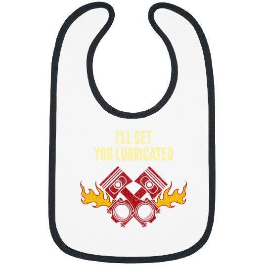 Ill Get You Lubricated Car Mechanic Auto Car Repair 2 Bibs