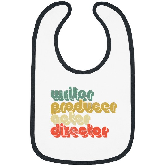 Writer Producer Actor Director Film Maker Movie Crew Bibs