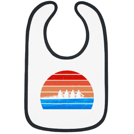 Crew Boat Rowing Boat Sculling Lovers Rower Row Team 4 Bibs