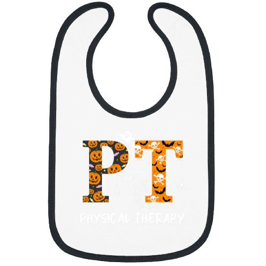 Physical therapy therapist scary halloween costume Bibs