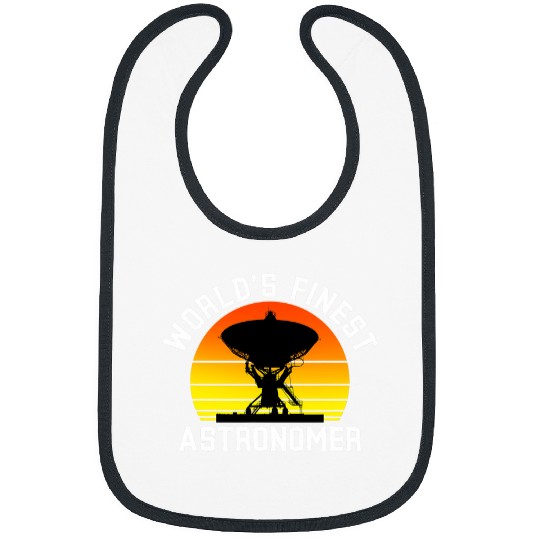 Worlds Finest Astronomer Future Astronomy Worker Lover Bibs