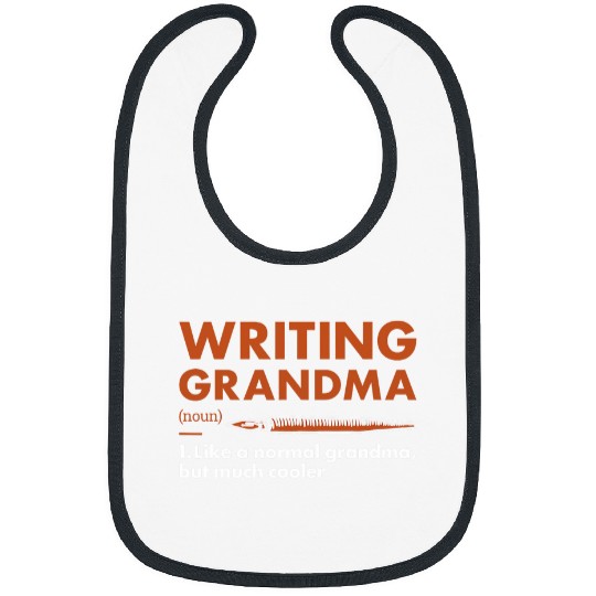 Writer Grandma Definition Writing Bibs