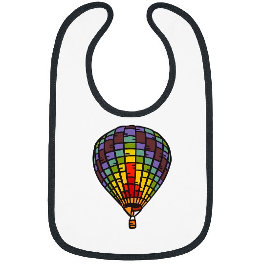 Soar High With Exquisite Air Balloon Design Bibs