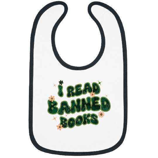 I Read Banned Books Book Narration Bibs