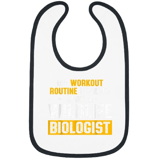 Wildlife Biologist Biology Student Graduate 50 Bibs