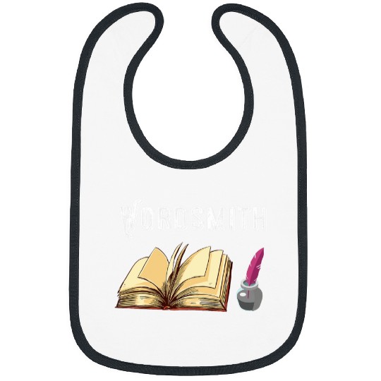 Writer Wordsmith Book Lover Ink Write Novel Writing Reading Bibs