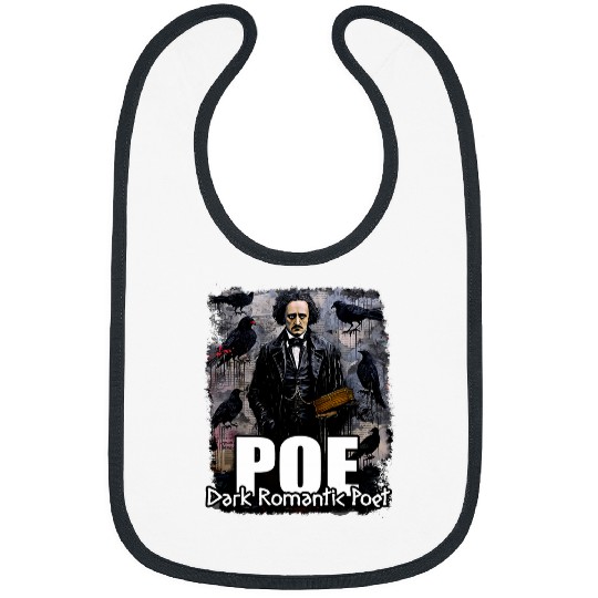 Writer Edgar Allan Poe Bibs