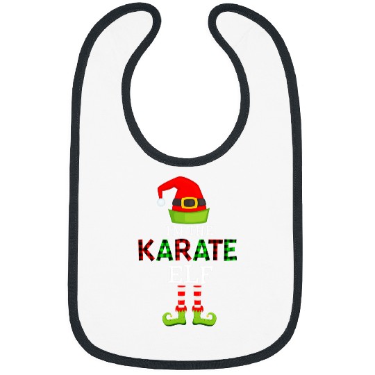 Christmas Matching Outfits for Holiday Im the Karate Elf Bibs