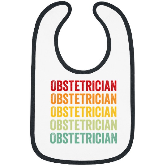 OBGYN nurses OBGYN Squad Antepartum Labor Delivery Rainbow Bibs