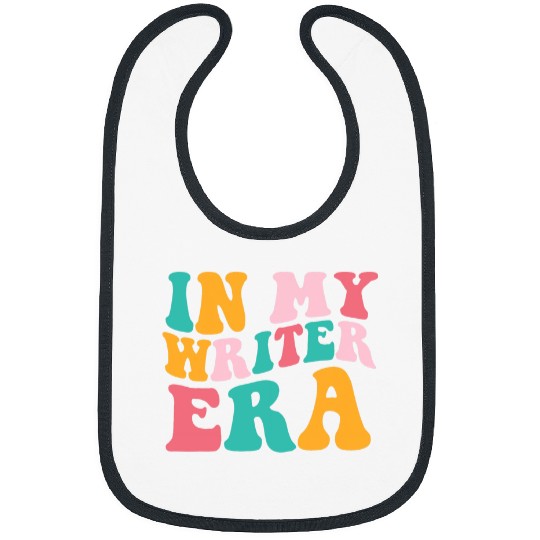 In My Writer Era Groovy Book Writer Bibs