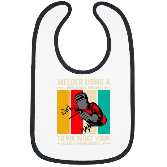 Welder Using a High School Diploma to Fix What Your College Bibs