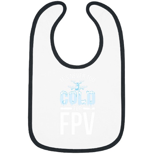 Mens Funny First Person View Drone Gift for a FPV Race Quad Pilot Bibs