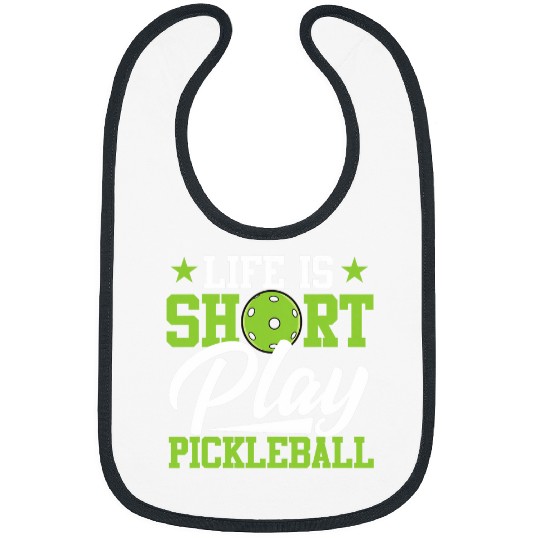 Funny Pickleball Gift For Men Women Cool Paddle Player Sport 3 Bibs