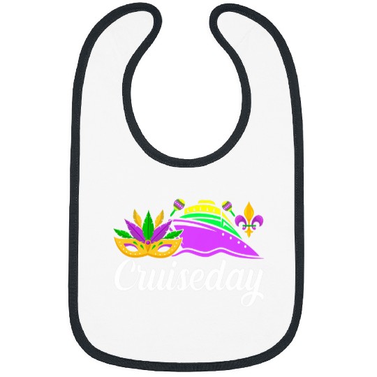 Cruiseday Mardi Gras Celebrations Parade Boat Fat Tuesday 1 Bibs